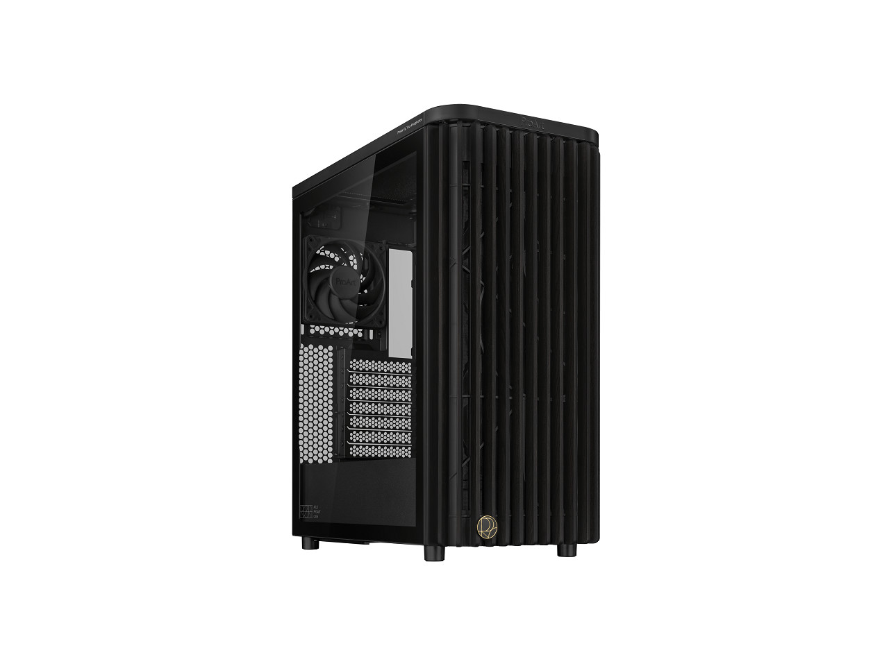 ASUS ProArt PA401 Wood Edition ATX Mid-Tower Case – Tempered Glass,