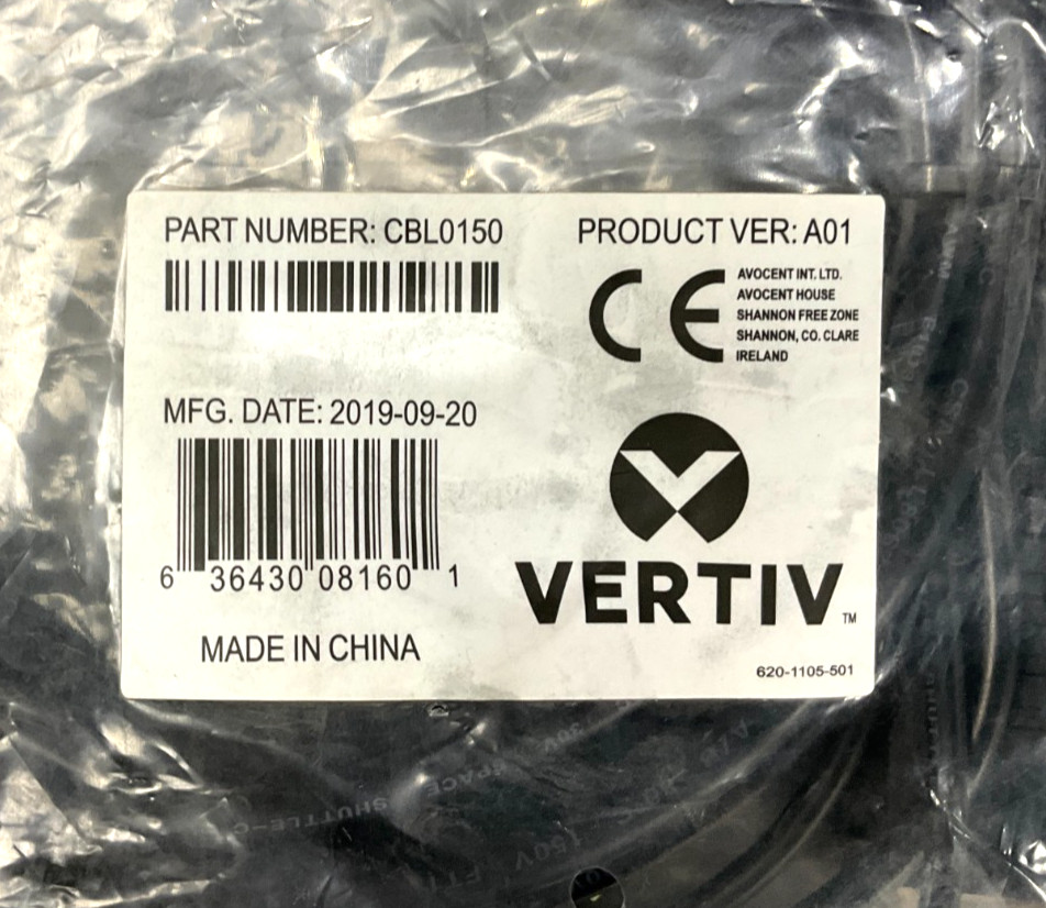 Vertiv USB DVI-D KVM Cable 6FT CBL0150 ❤️️✅❤️️✅ BRAND NEW SEALED ❤️️✅❤️️✅