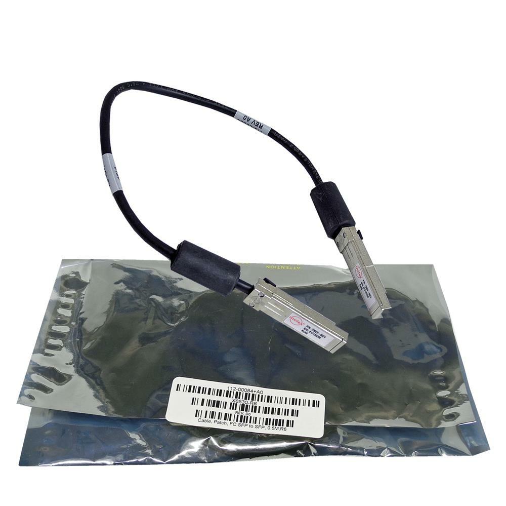 NetApp X6530-R6 FC SFP-SFP Patch Cable 0.5m Long 73929-0036 112-00084+A0