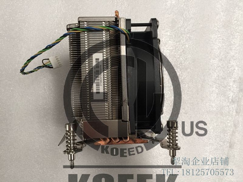 for HP Z400 Workstation Heatsink Heatsink Pure Copper 1366 CPU 463981-001 Mute #