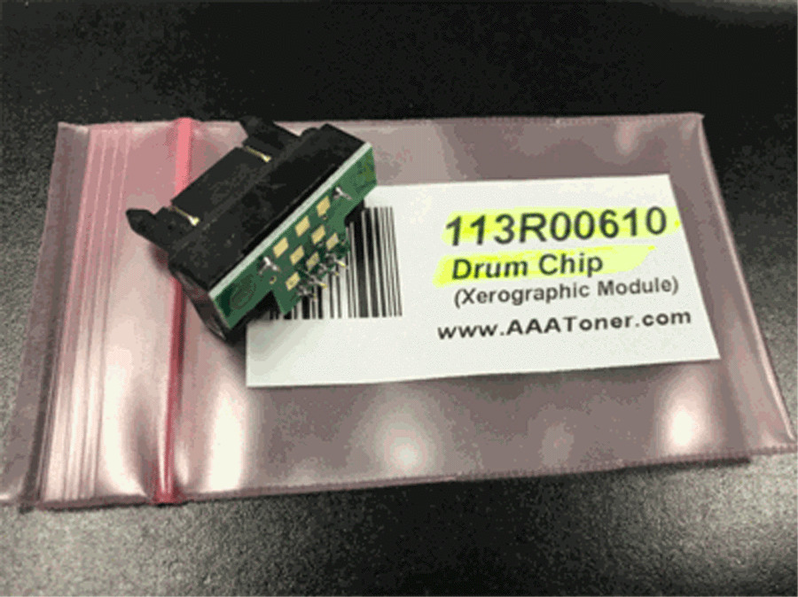 Drum Chip (Xerographic Module) for Xerox 113R00610 , 113R610 Refill