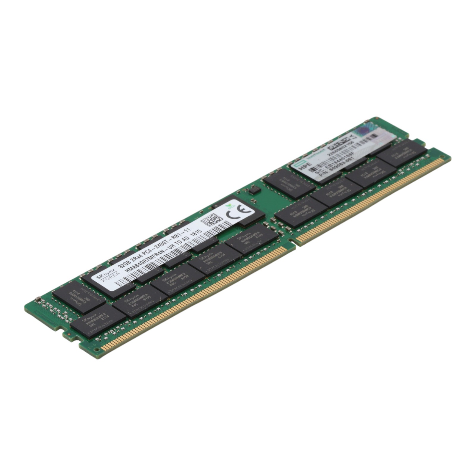 HPE SK Hynix 32GB 2Rx4 PC4-2400T DDR4 ECC RDIMM HMA84GR7MFR4N-UH 809083-091 RAM