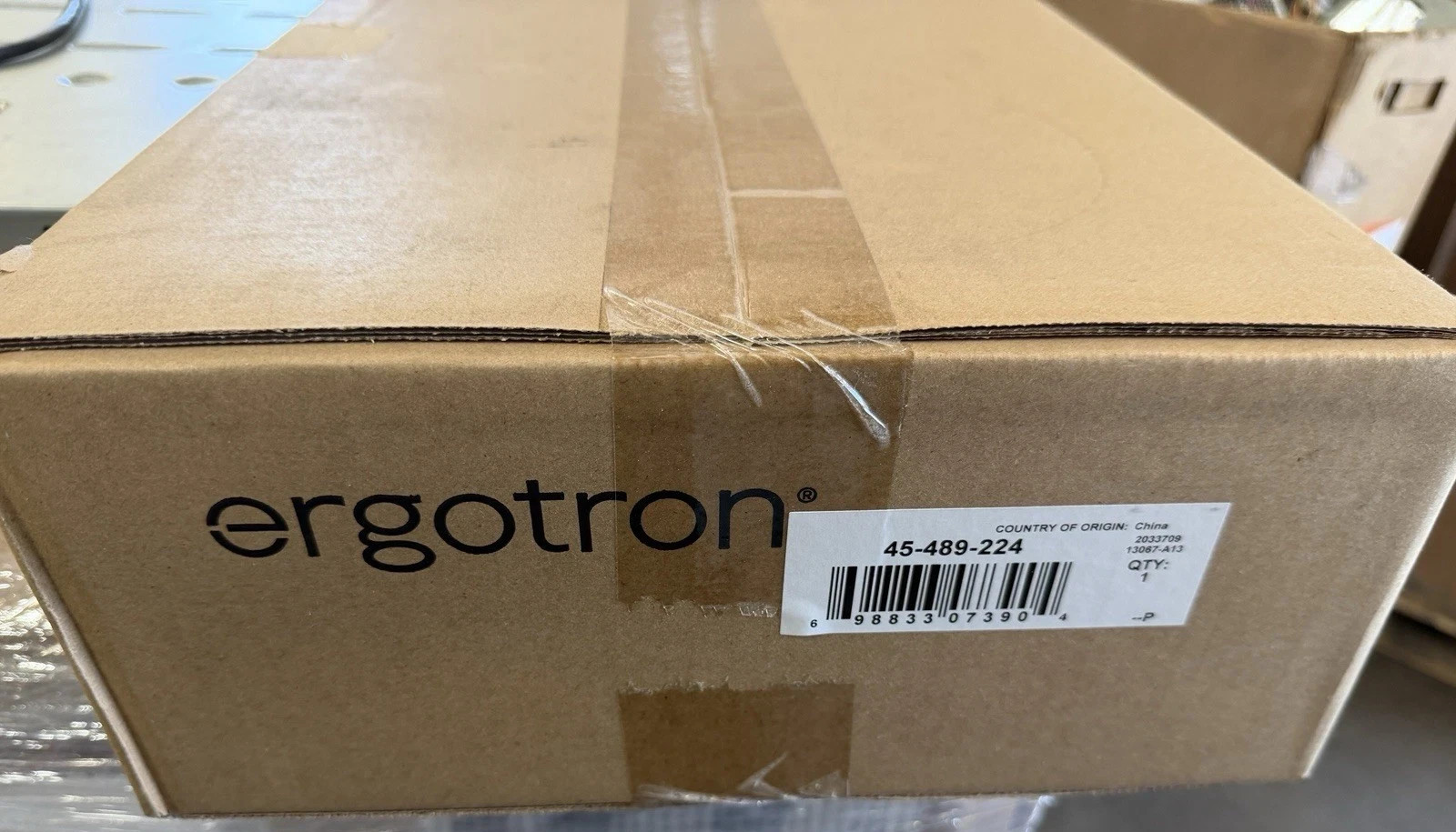 Ergotron Adjustable LX Dual Direct Arm for Two Monitors (45-489-224)