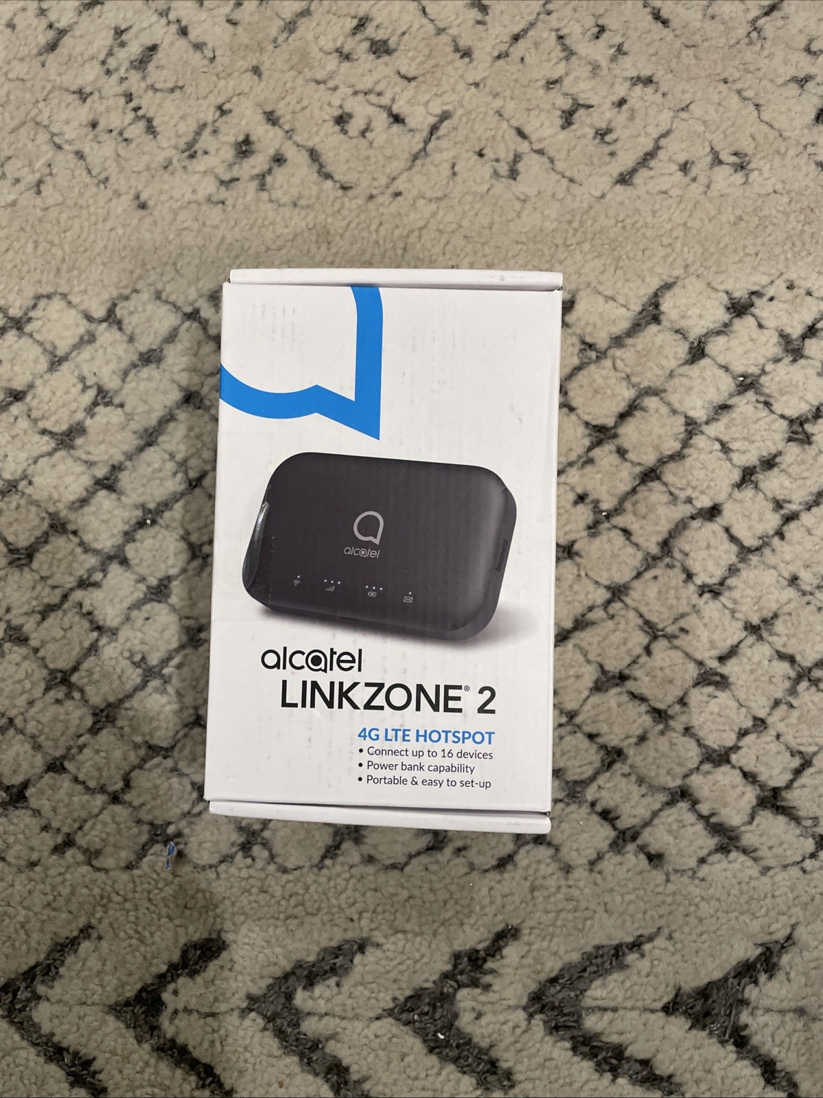 Alcatel LinkZone 2 WiFi Hotspot 4G LTE Portable Wireless Router T-Mobile FS