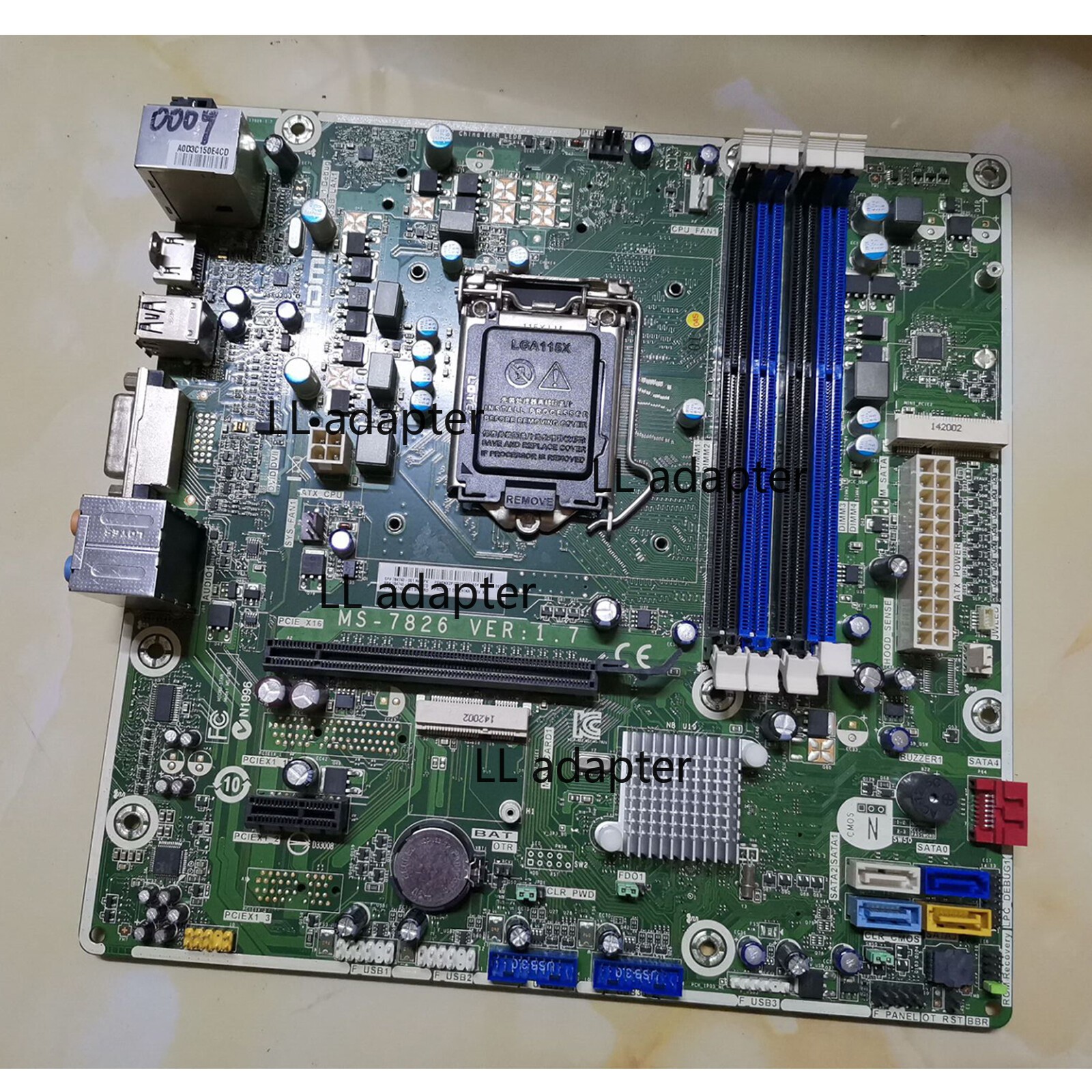 FOR HP Envy Phoenix 810-460 MS-7826 Motherboard 784740-001 Tested OK