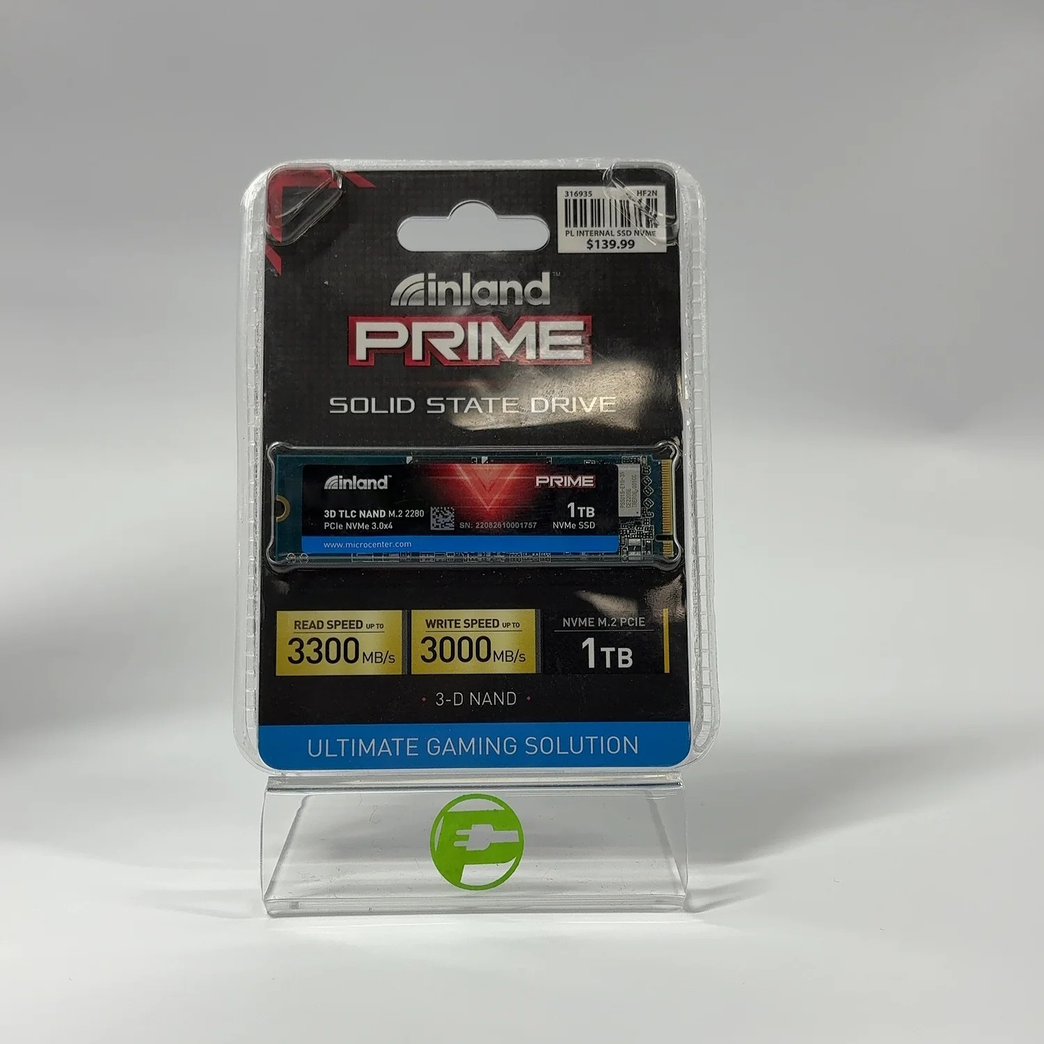 INLAND 2280mm PRIME 1TB NVMe PCle Gen 3x4 SSD