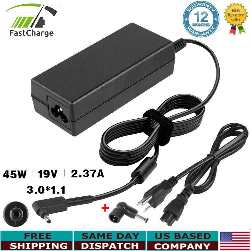 Acer Chromebook R11 C738T CB5-132T Notebook Ac Power Supply Adapter Charger Cord