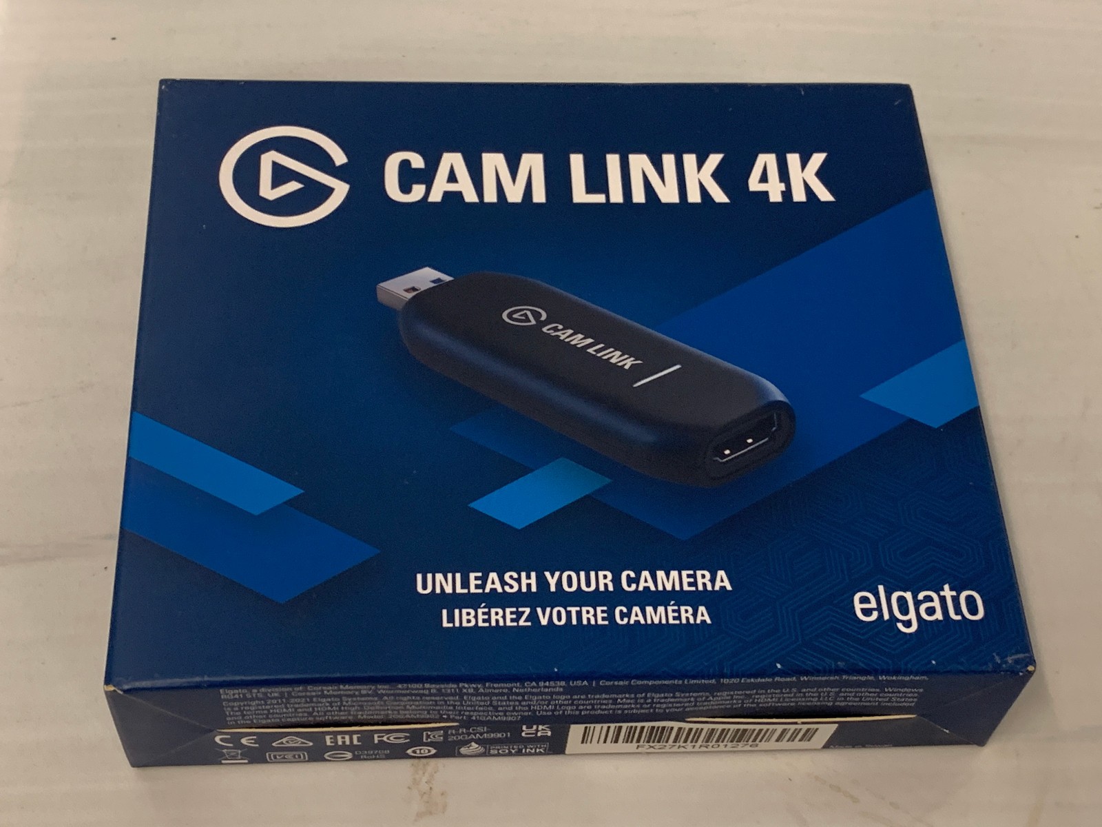 Elgato Cam Link 4K 10GAM9901 USB 3.0 Broadcast Camera Capture Device