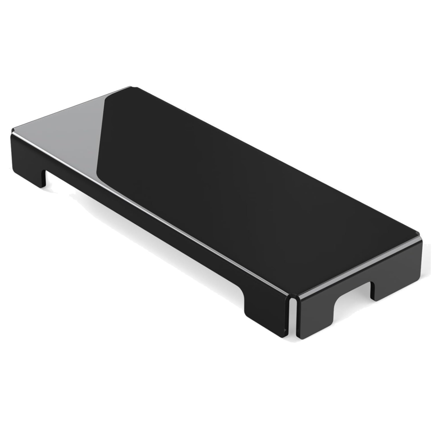Elegant Black Acrylic Keyboard Cover - Dust & Spill Proof Full Size Protector