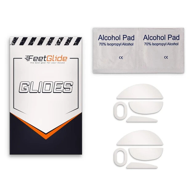 FeetGlide Skates for Keychron M6 Wireless Replacement Mouse Feet