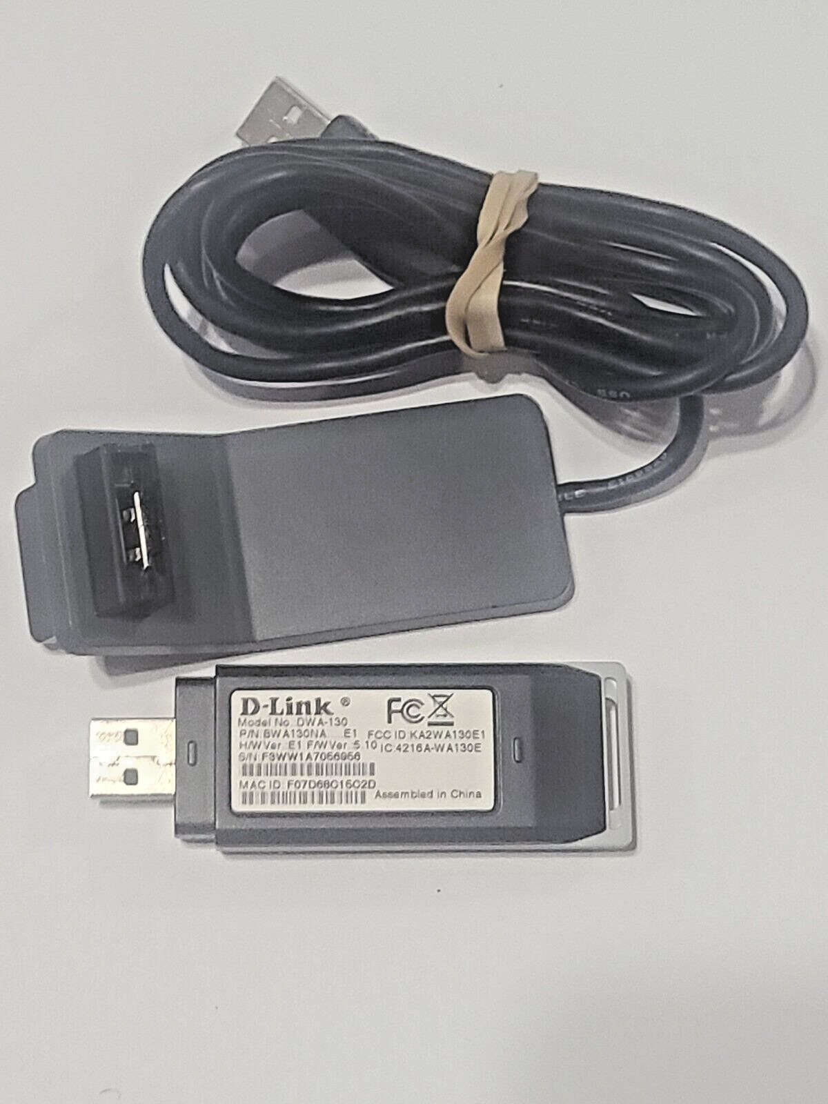 D-Link DWA-130 WiFi USB Adapter Wireless N 300