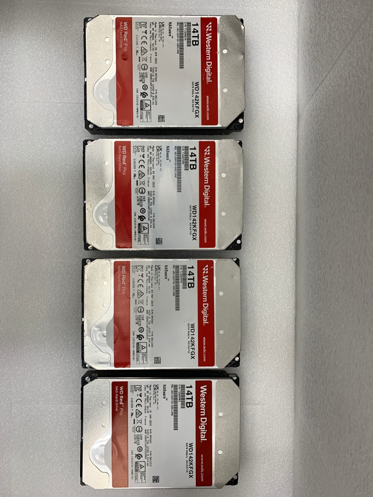 - FOR PARTS - Western Digital WD142KFGX 14TB Hard Drive 3.5" SATA CMR