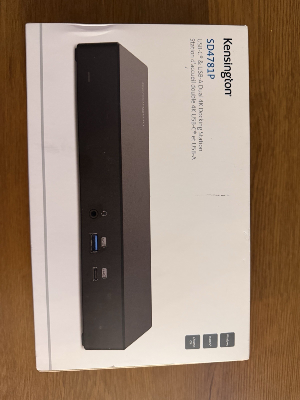 Kensington SD4781P EQ USB-C & USB-A Dual 4K Docking Station with 100W Power