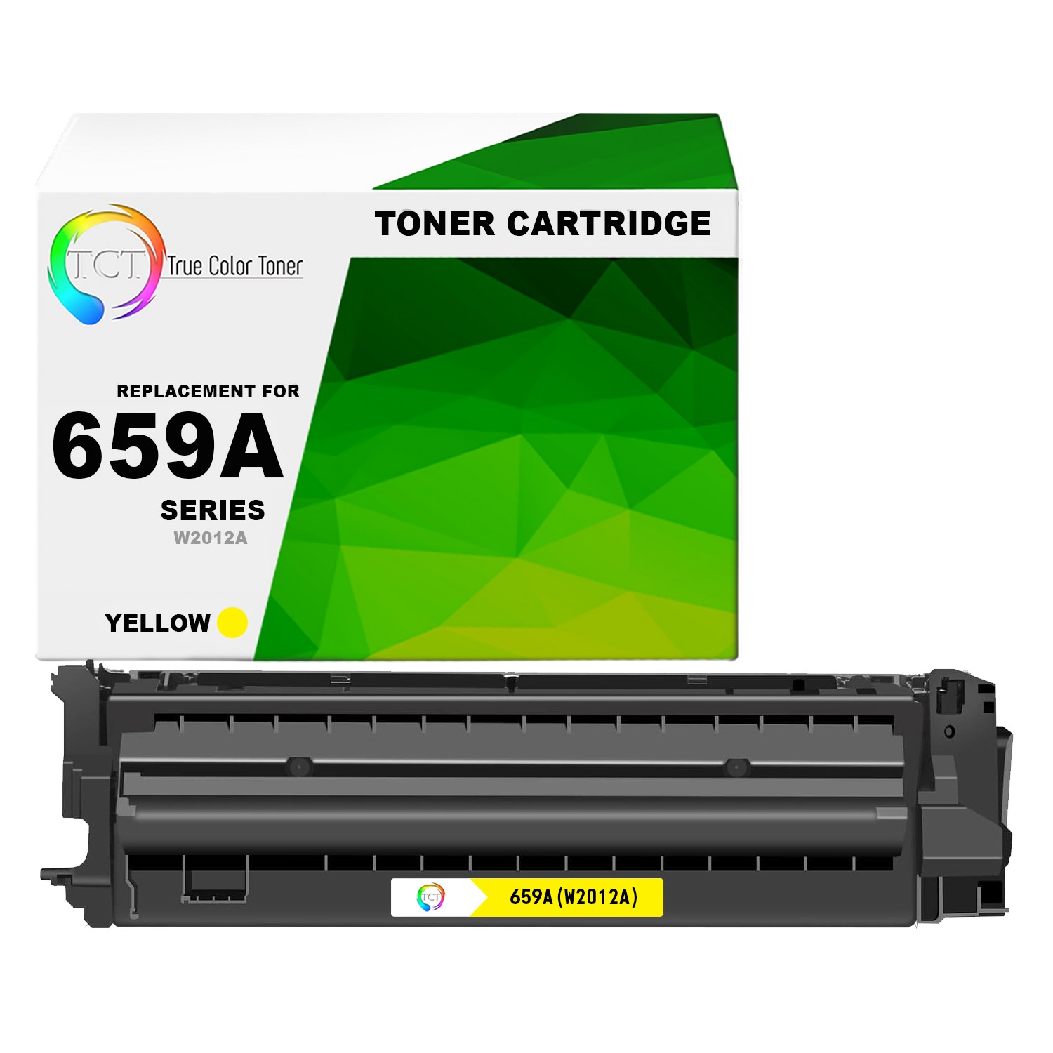 TCT Premium 659A W2012A Yellow for Compatible HP LaserJet M856 Toner Cartridge