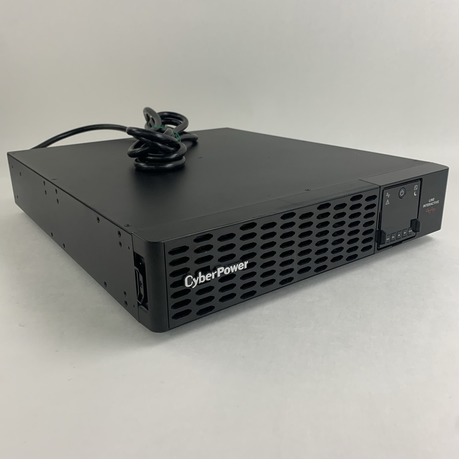 CyberPower PR2000RTXL2U 2000VA 1800W Rackmount UPS  Battery Backup Tested No Bat