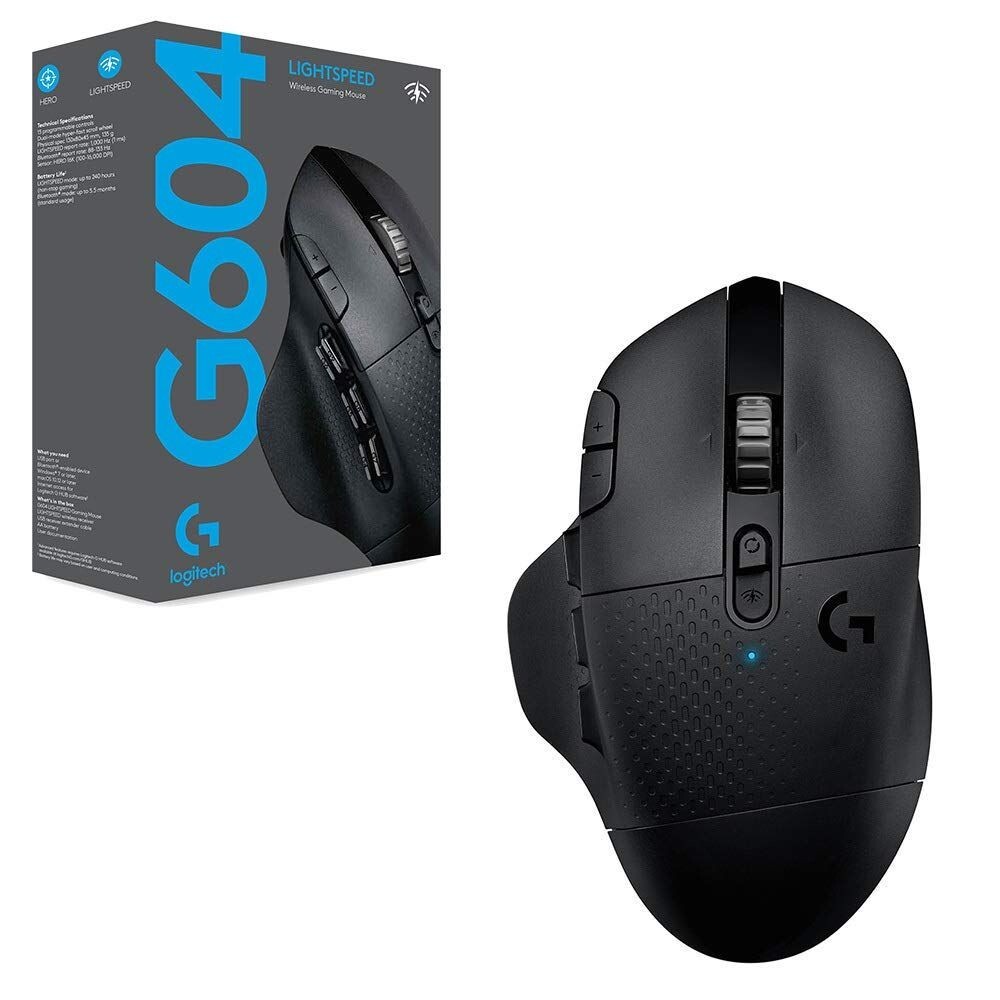 *NEW* Logitech G604 LIGHTSPEED 16000 Dpi Wireless Optical Gaming Mouse Black
