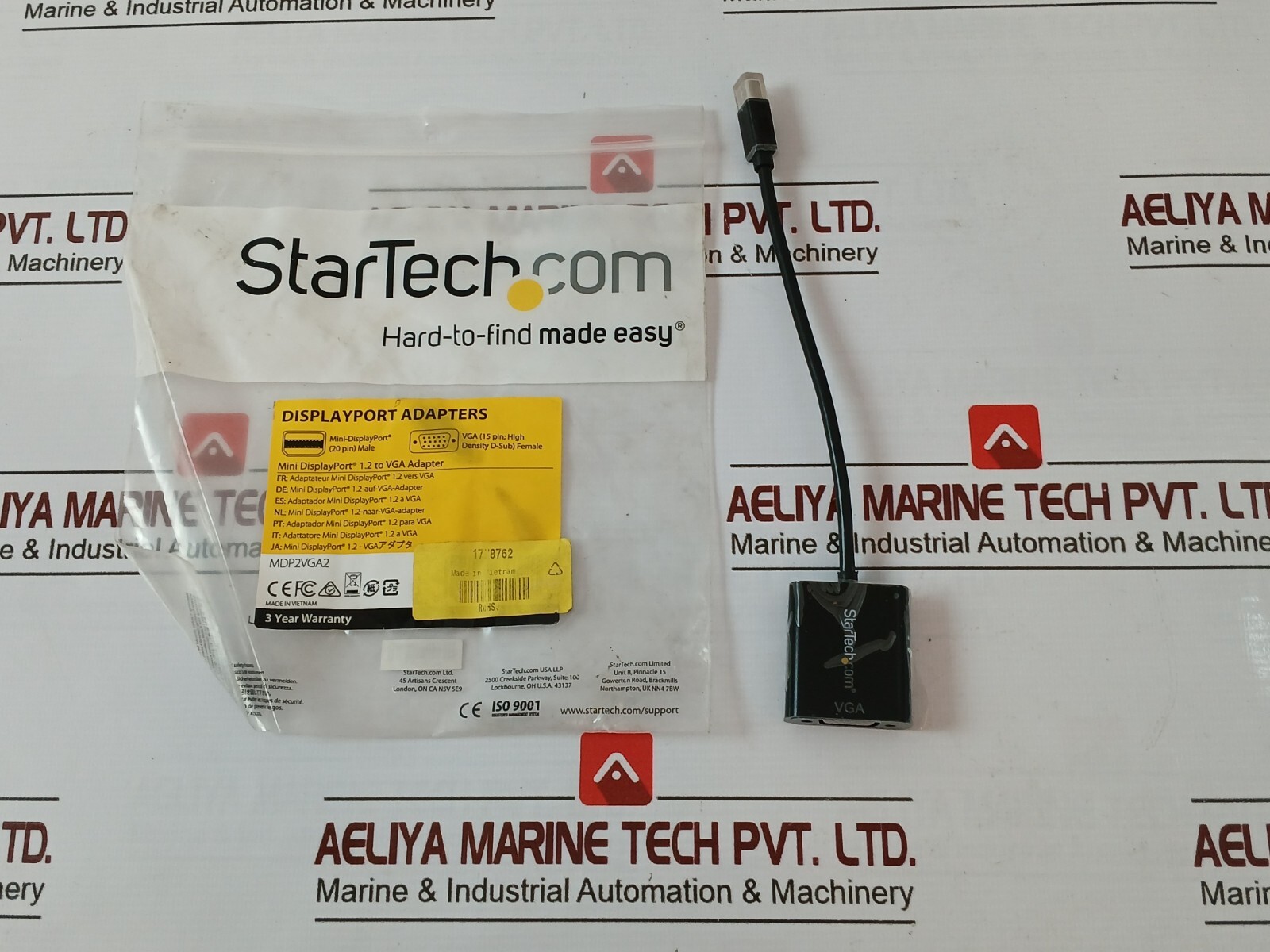Startech MDP2VGA2 Mini DisplayPort 1.2 To VGA Adapter REV: 2