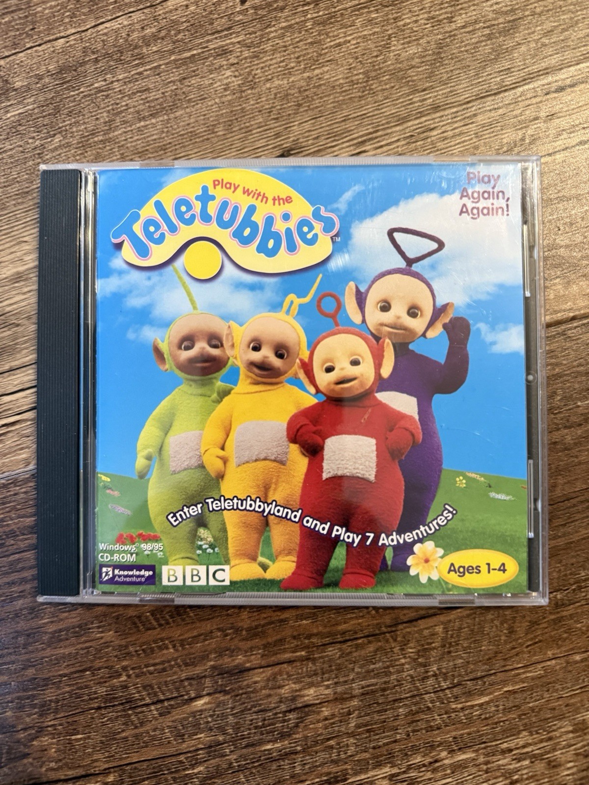 PLAY WITH THE TELETUBBIES (CD-ROM, Windows 95/98) BBC Knowledge Adventure