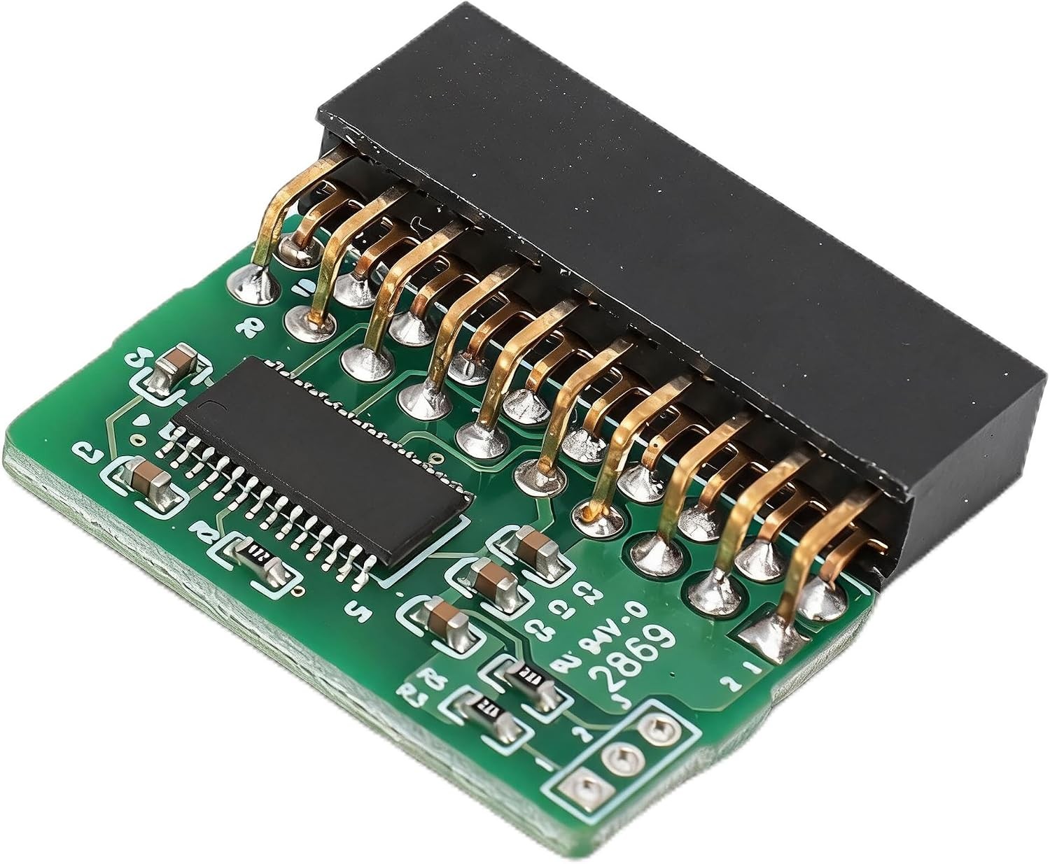 20Pin TPM 2.0 Module for SuperMicro AOM TPM 9665V TCG 2.0, Vertical Trusted Modu