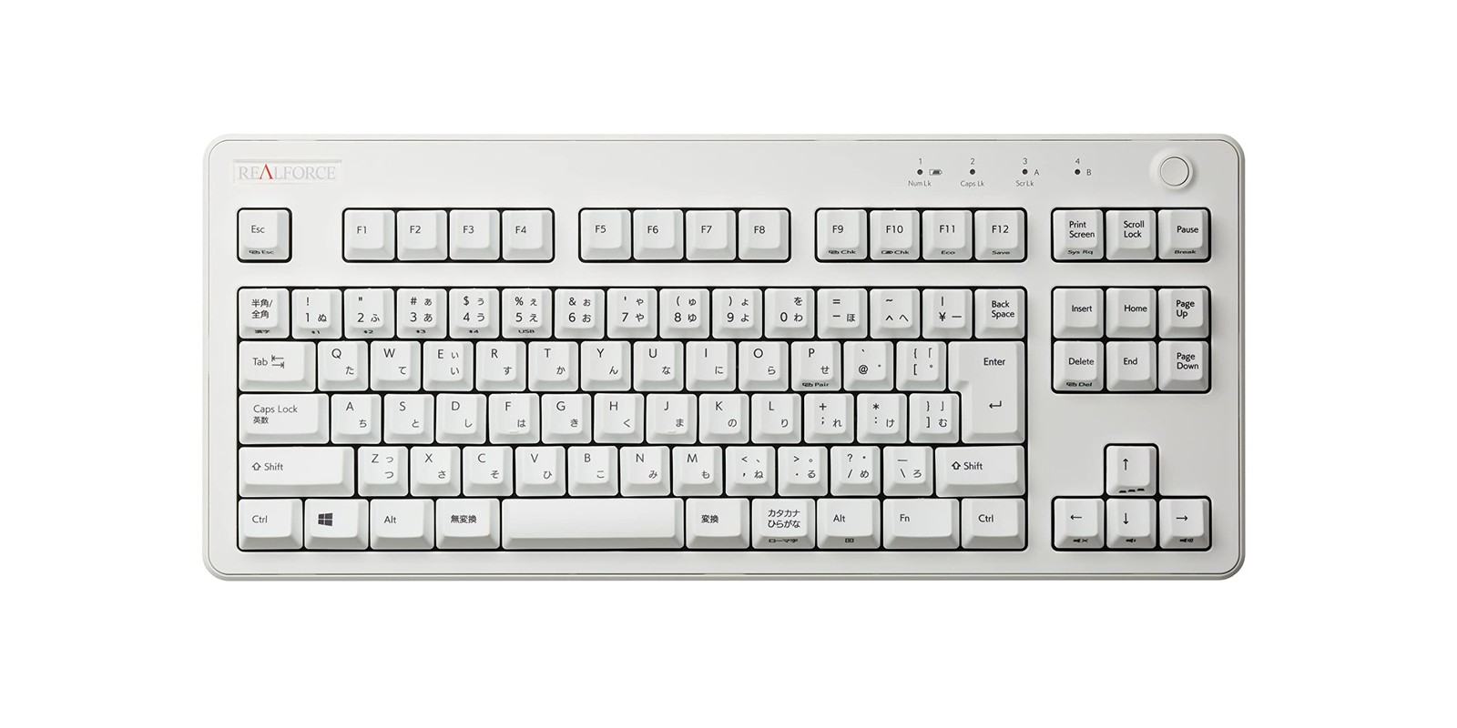 Topre Corporation R3HC21 REALFORCE R3 Keyboard Hybrid Tenkeyless 45g Japanese