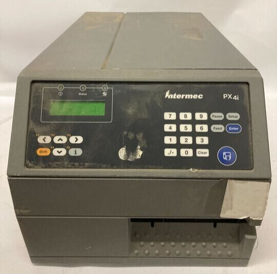 Intermec PX4i Thermal 203dp Ethernet USB Parallel Heavy Label Printer