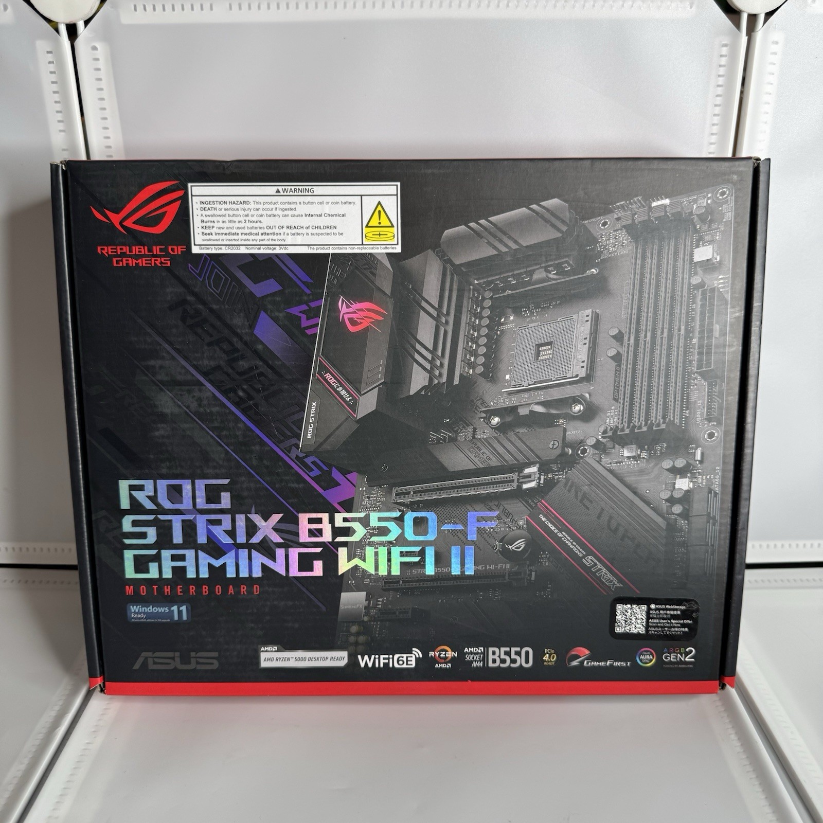 ASUS ROG Strix B550-F Gaming WiFi II Motherboard AMD Socket AM4 ATX DDR4