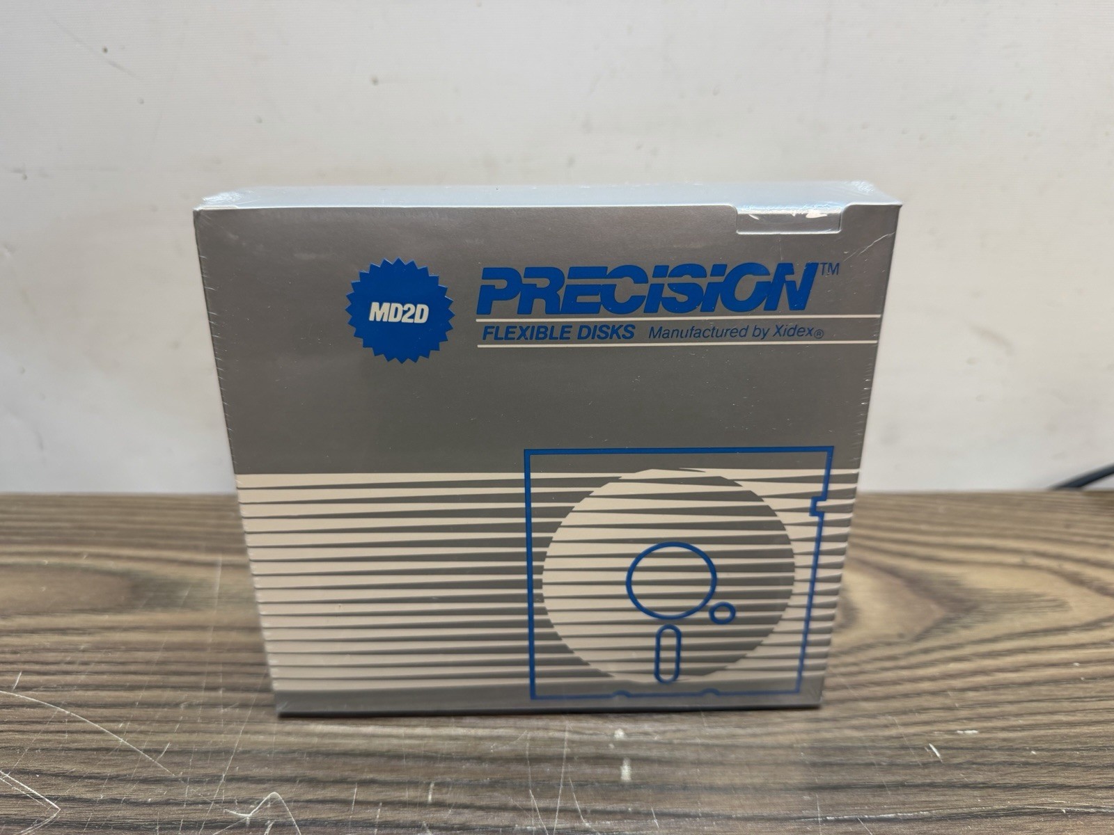 VINTAGE NEW SEALED 10 PACK PRECISION 5.25” FLOPPY DISKS 360K MD2D 2S2D