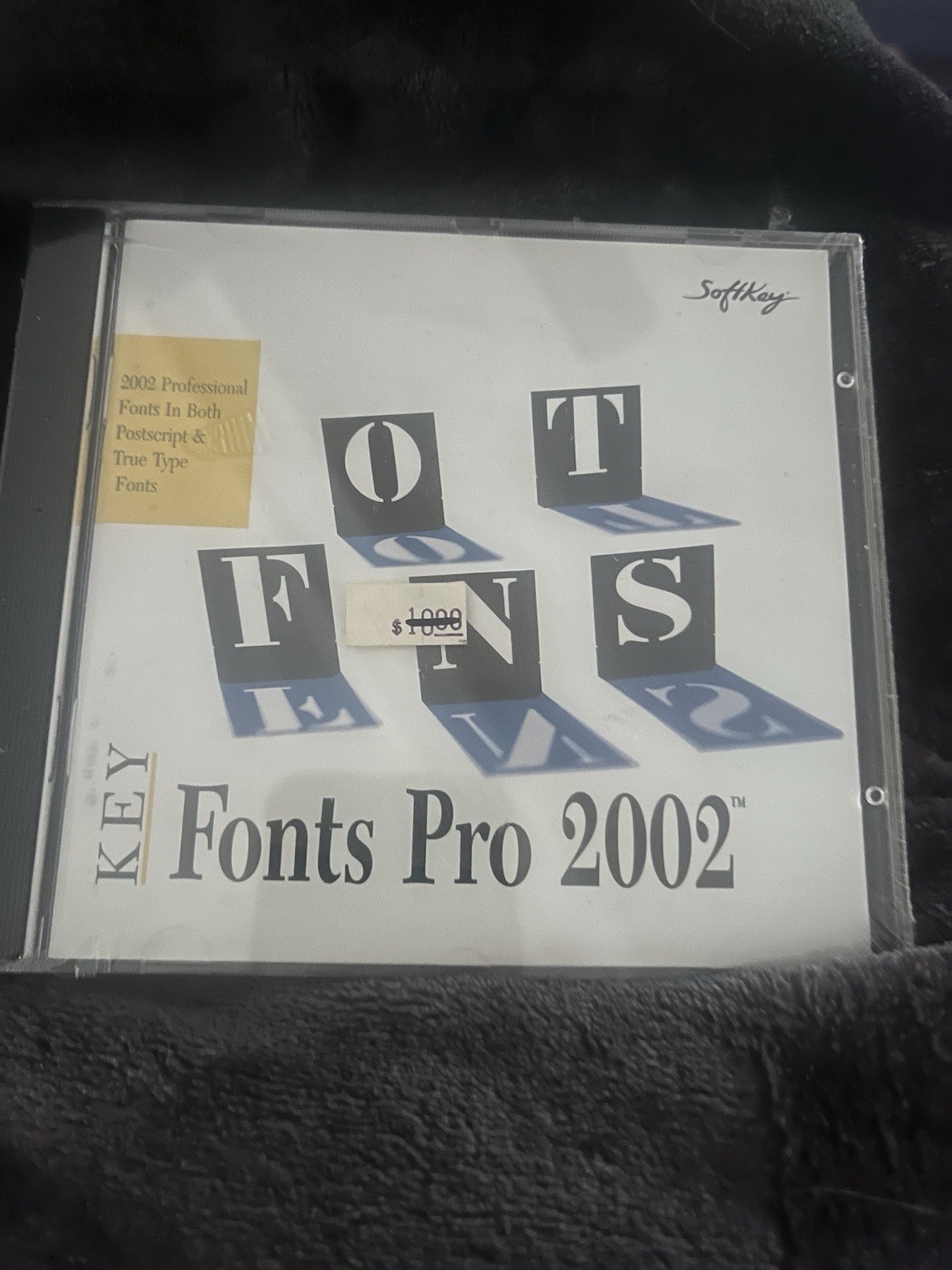 Key Fonts Pro 2002 CD ROM New Sealed