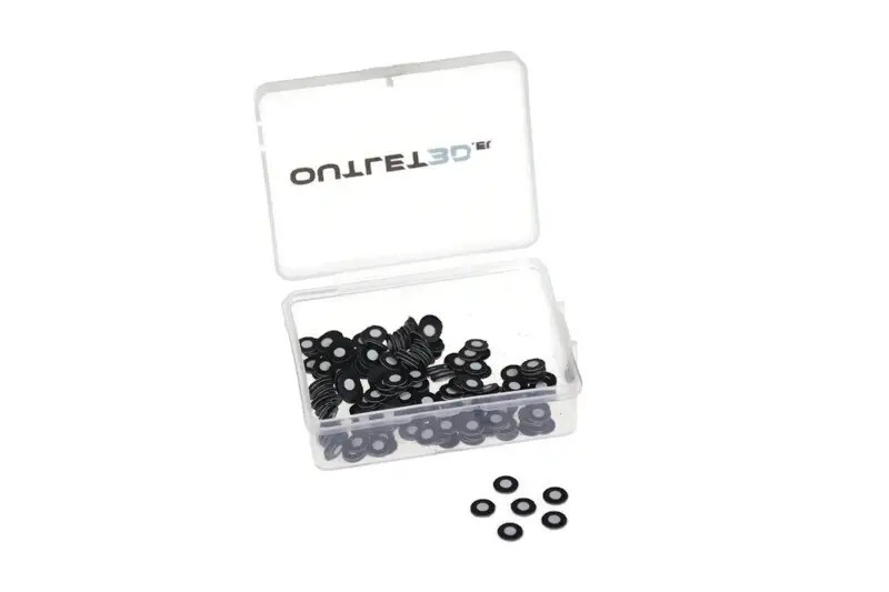 Magnetic matte reference points 3mm, 300pcs - Markers - 3D Scanning