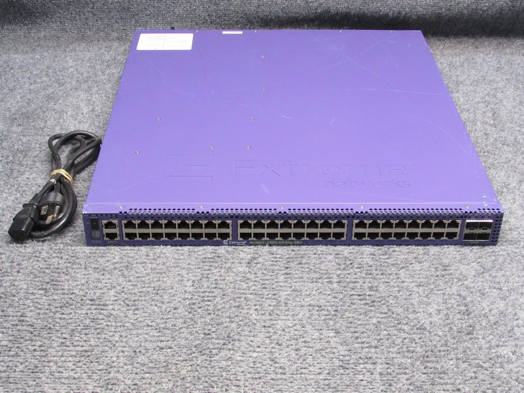 Extreme Networks Summit X460-G2-48p-GE4-Base 48-Port Gigabit Network Switch