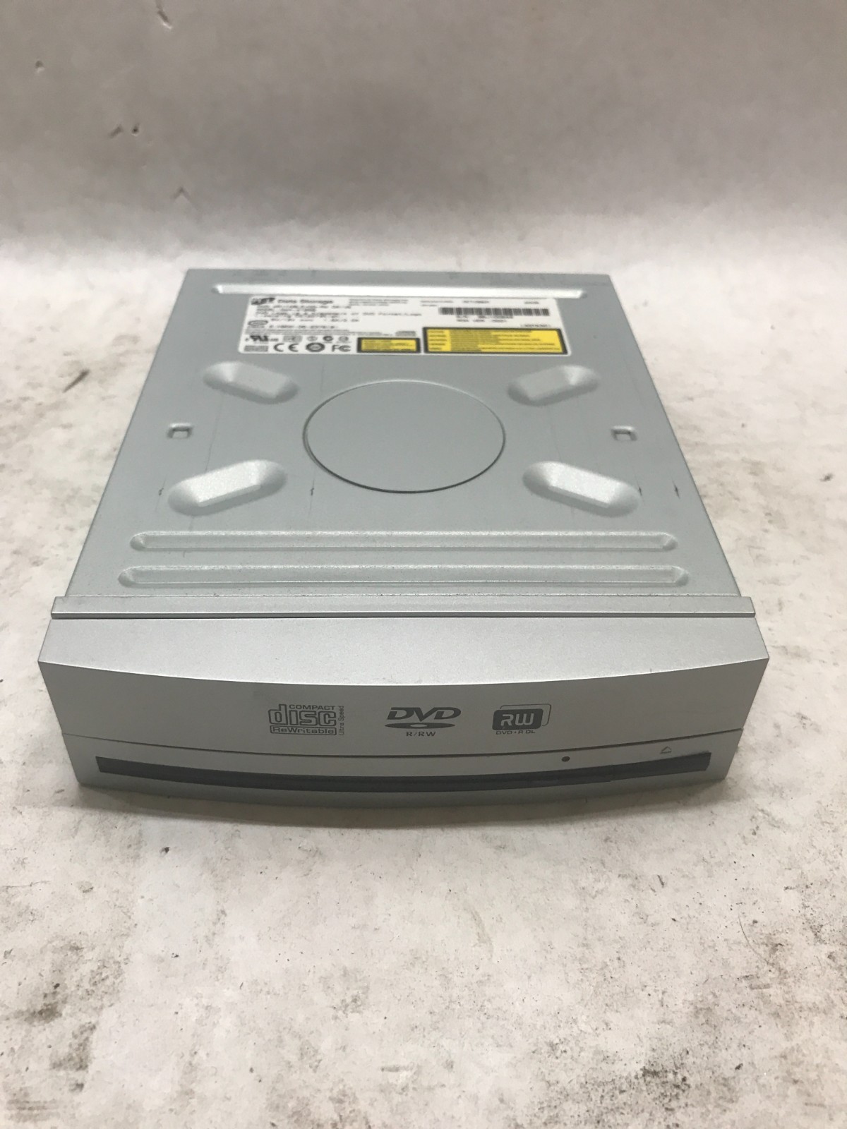 H-L Data Storage GWA-4165B CD/DVD Writable Drive Silver Ultra Speed For Desktop