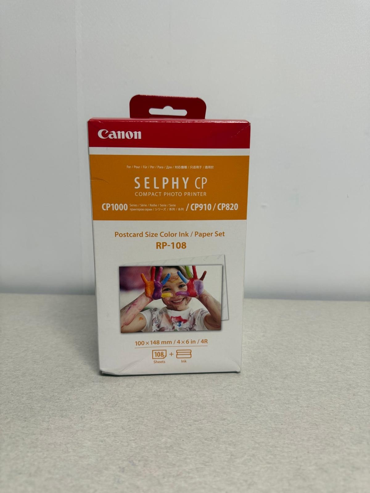 Canon RP-108 Color Ink Paper Set 108 Sheets 4x6 SELPHY CP1000 CP910 CP820 OEM