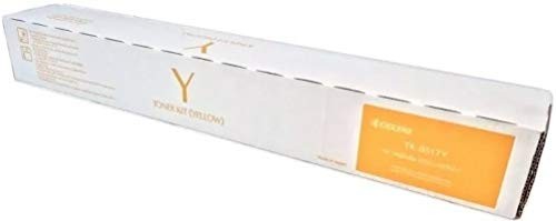 Kyocera 1T02NDAUS0 Model TK-8517Y Yellow Toner Cartridge For use with Kyocera...