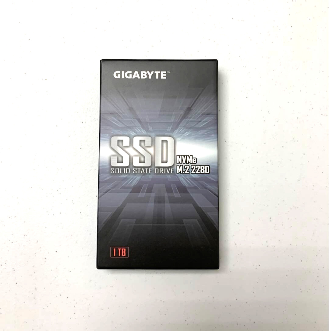 New Gigabyte M.2 2280 1TB PCI-Express 3.0 x4 NVMe 1.3 SSD  Solid State Drive