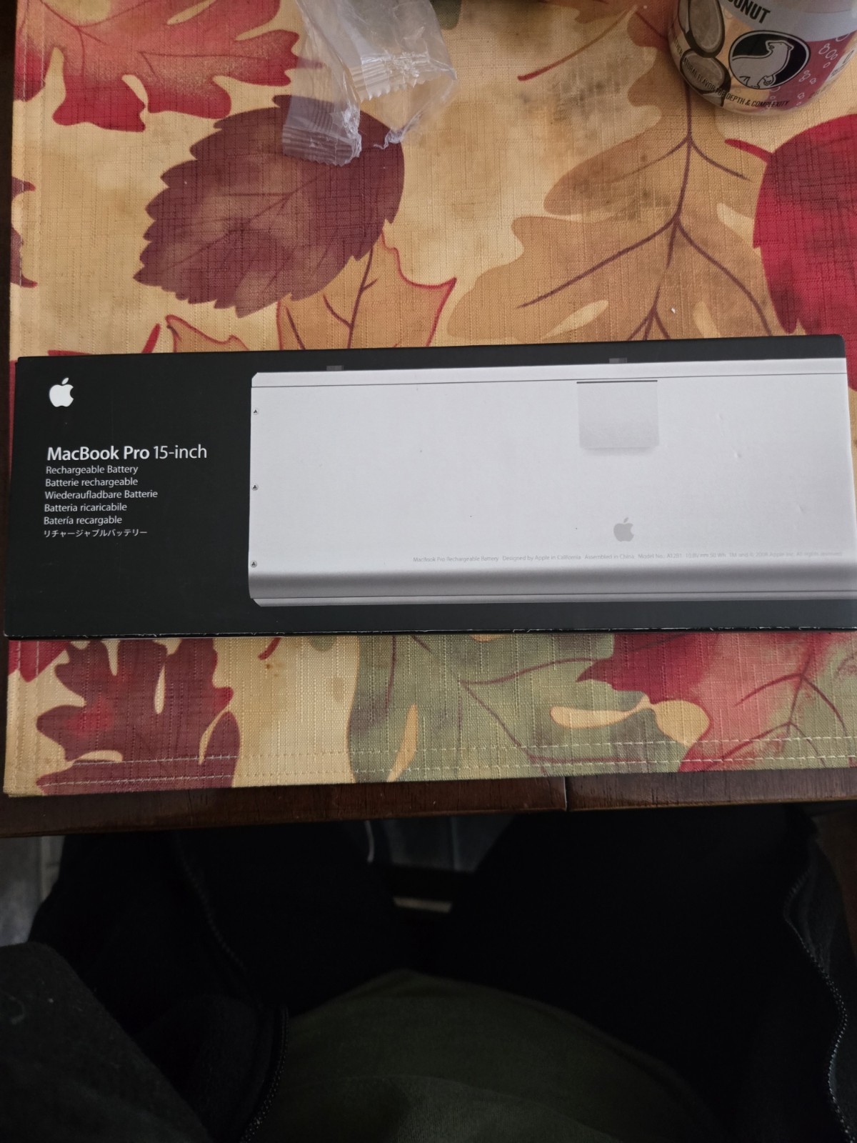 Genuine Apple MacBook Pro 15” Rechargeable Battery MB772LL/A Model A1281 In Box