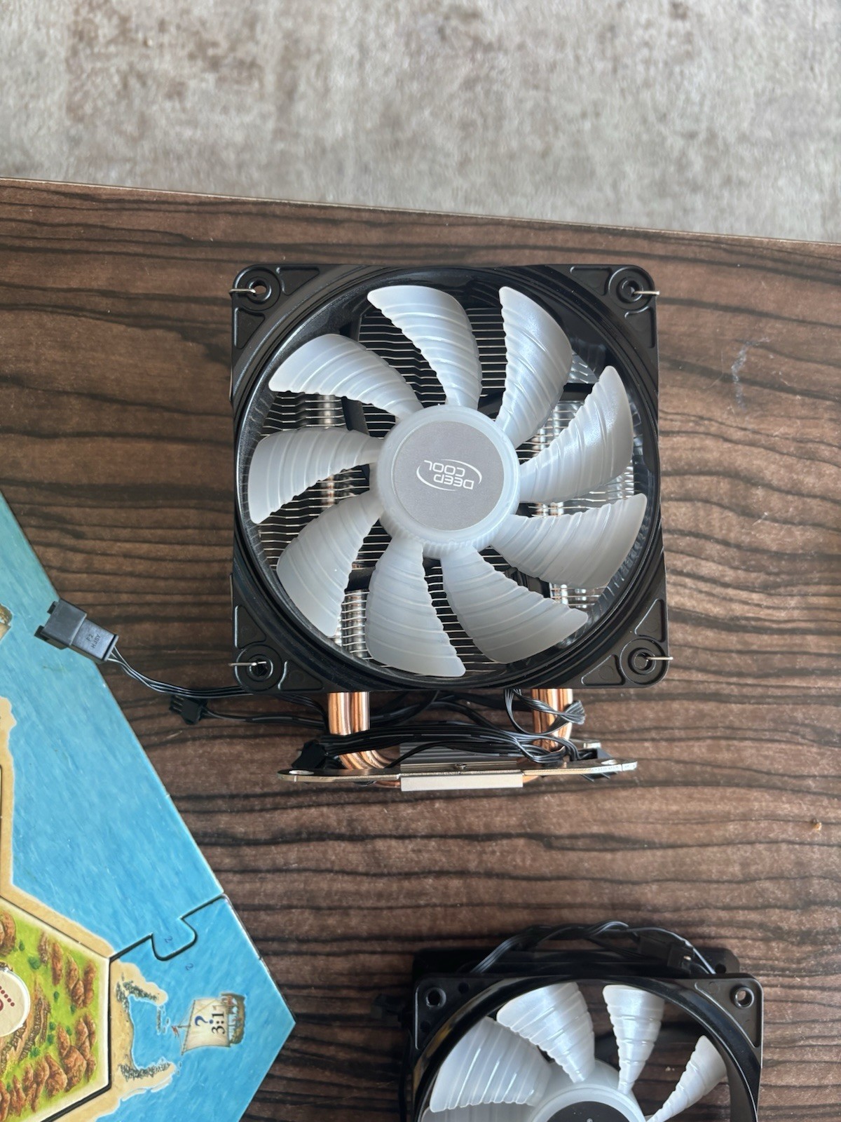 Deepcool CPU Cooler And 3 120mm Fans