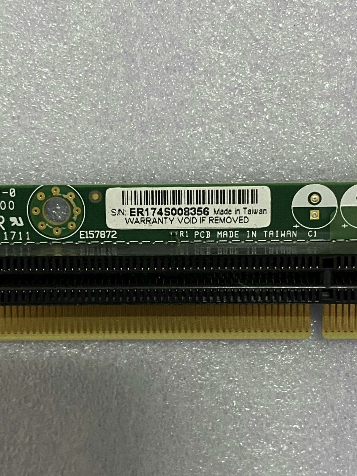 Supermicro RSC-R1UTP-E16R Original PCIe x16 Riser Card for TwinPro 1U Server