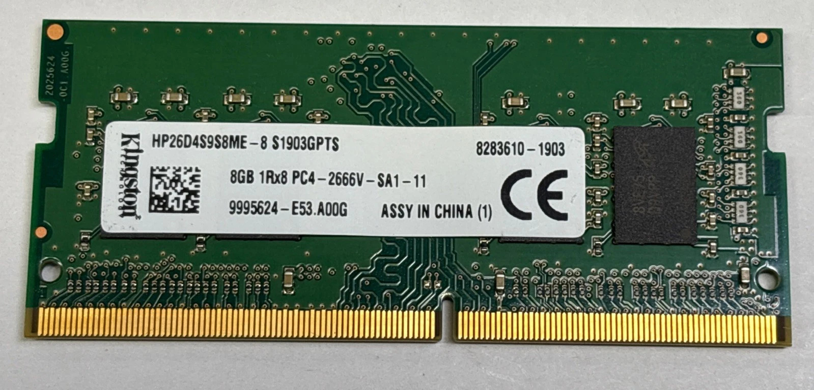 2666 PC4 - KINGSTON 8GB DDR4
