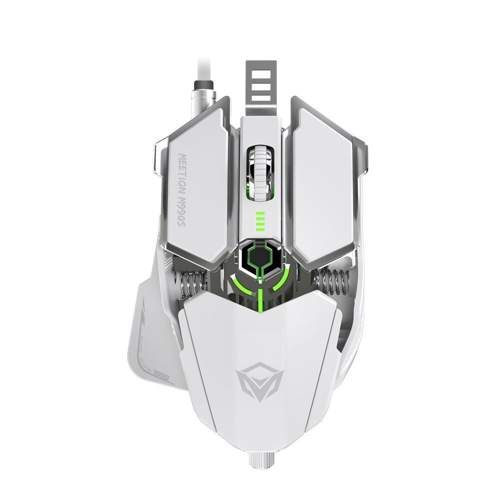 Gurren Buggie Mouse MeeTion M990S RGB - White
