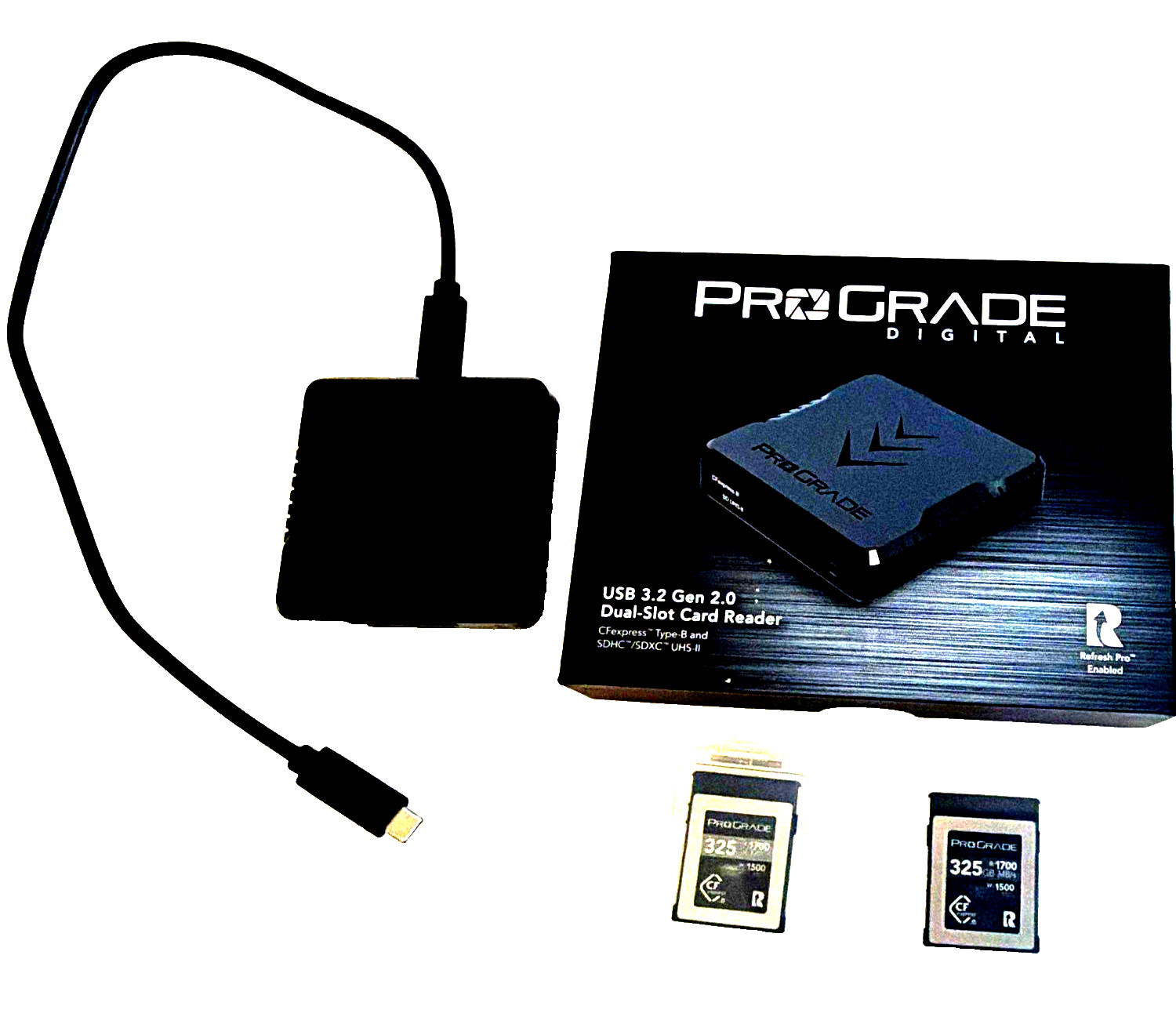ProGrade Digital CFexpress 2.0 Type B VPG 325 2x325GB (650GB)