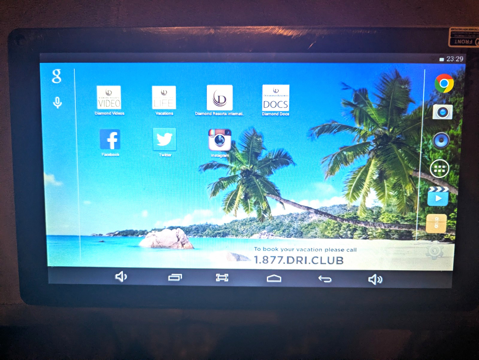 Azpen A1045DRI 10.1" Android Tablet 16GB 1GB RAM Wi-Fi Black