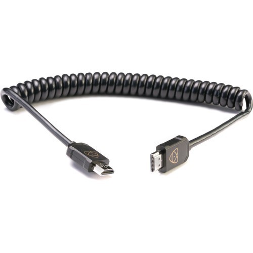 Atomos AtomFLEX HDMI (Type-A) Male to HDMI (Type-A) Male Coiled Cable (16 to 32"