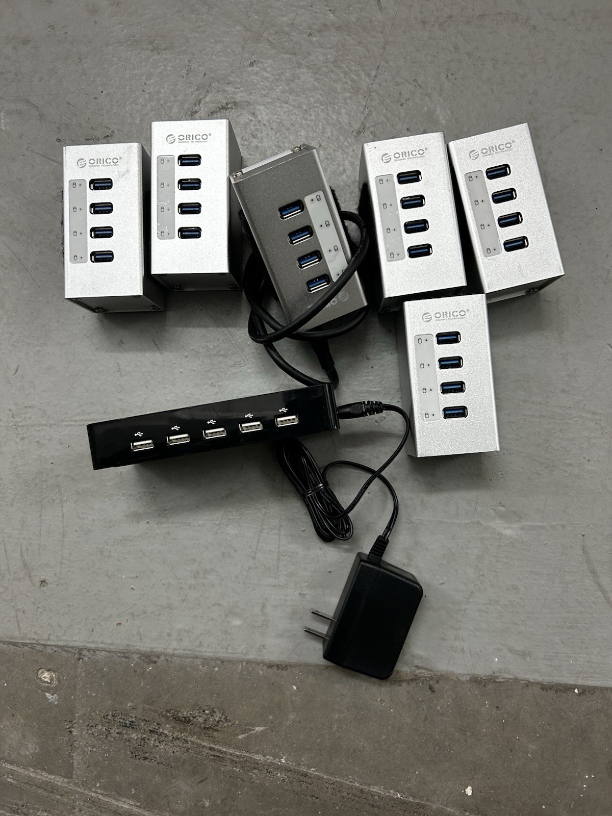 ORICO USB 3.0 Hub Aluminum High-speed USB. 7pcs