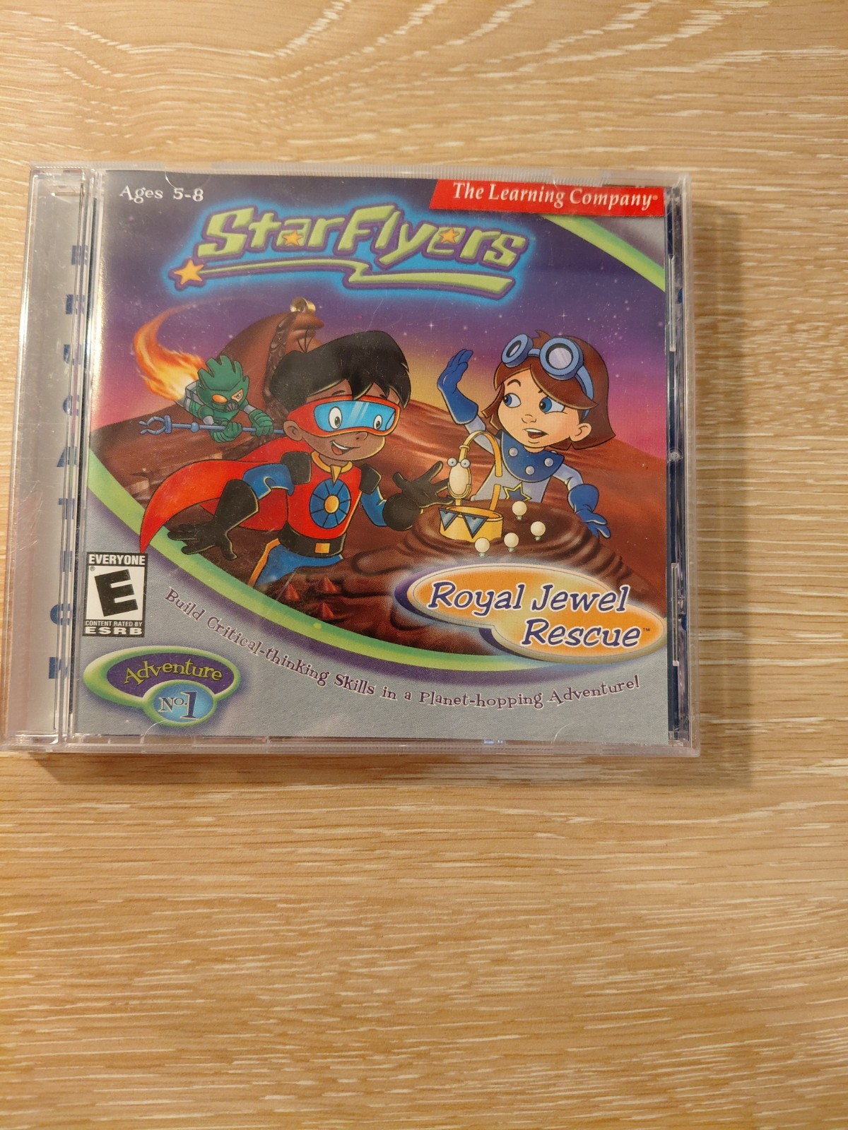 Star Flyers Adventure No. 1 Royal Jewel Rescue Ages 5-8 Educational PC CD ROM