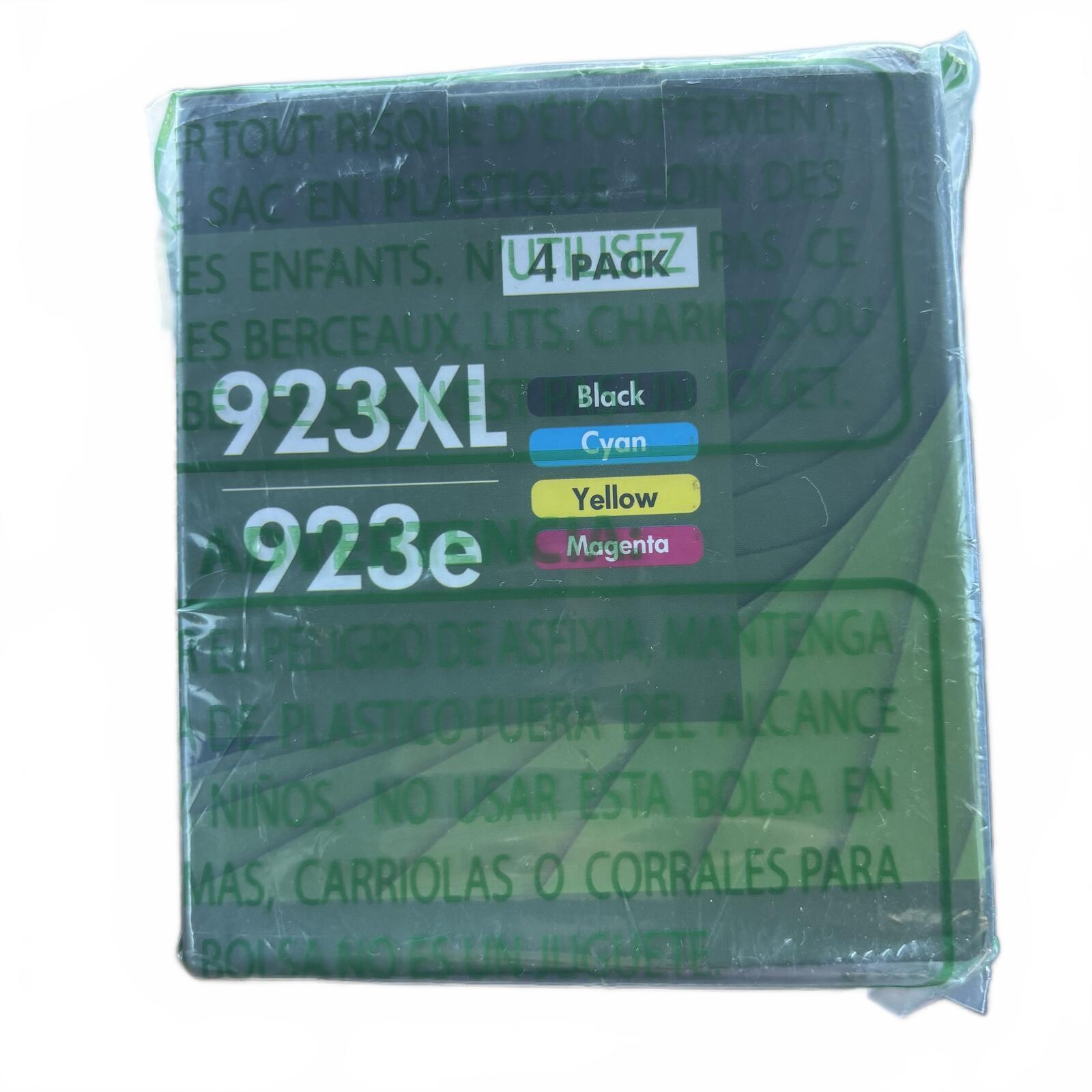 923XL / 923e ink cartridges 4 pack black cyan yellow magenta new