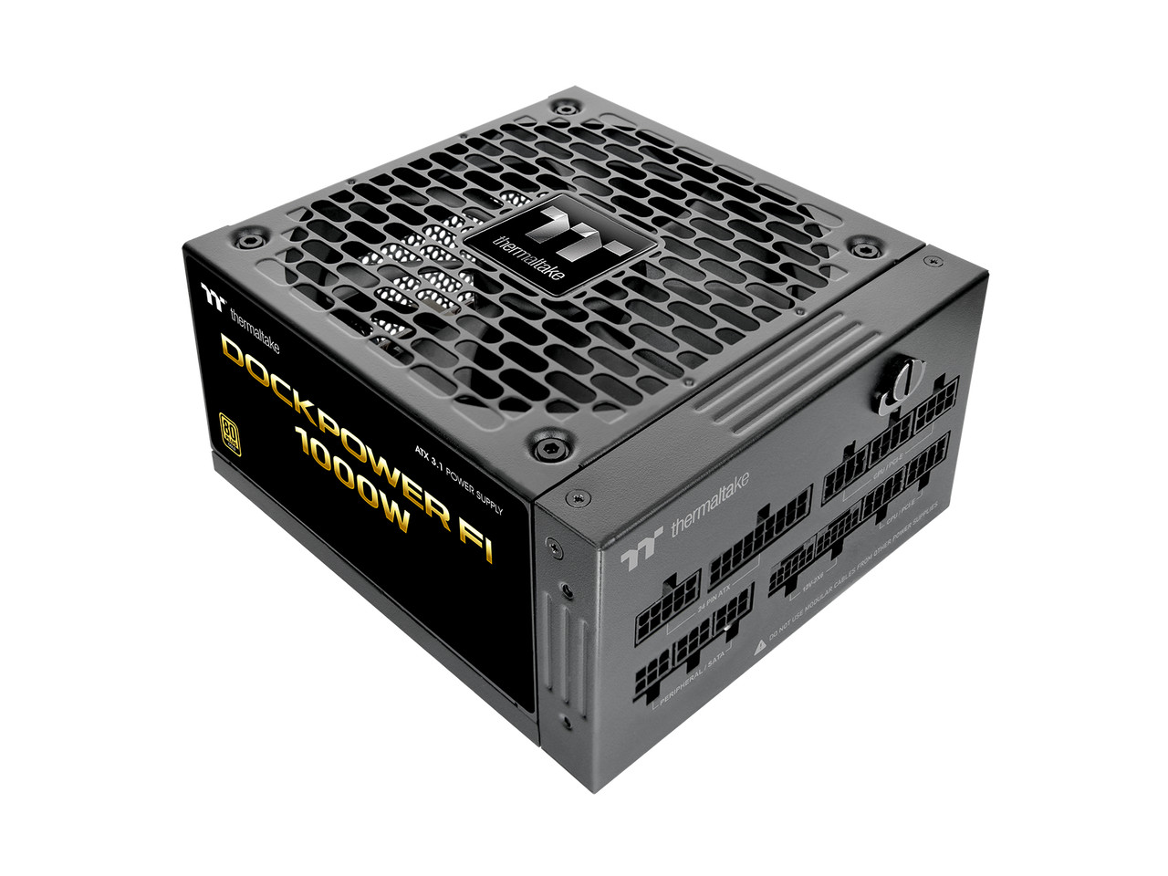 Thermaltake Dockpower FI 1000W; ATX 3.1; Native PCIe 5.1 12V-2X6; Modular;