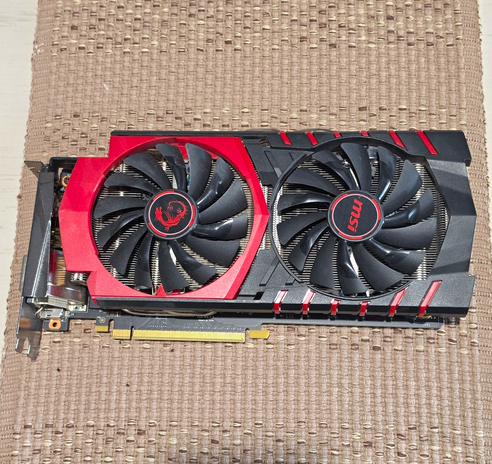 MSI GTX 960 GAMING 4G NVIDIA GeForce GTX 960 4GB Fan/Heatsink PCIe x16