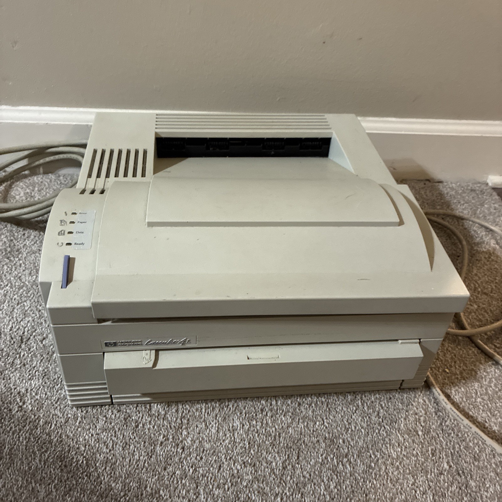 Vintage HP Laserjet 4L Monochrome Laser Printer Hewlett Packard 4 L For Parts