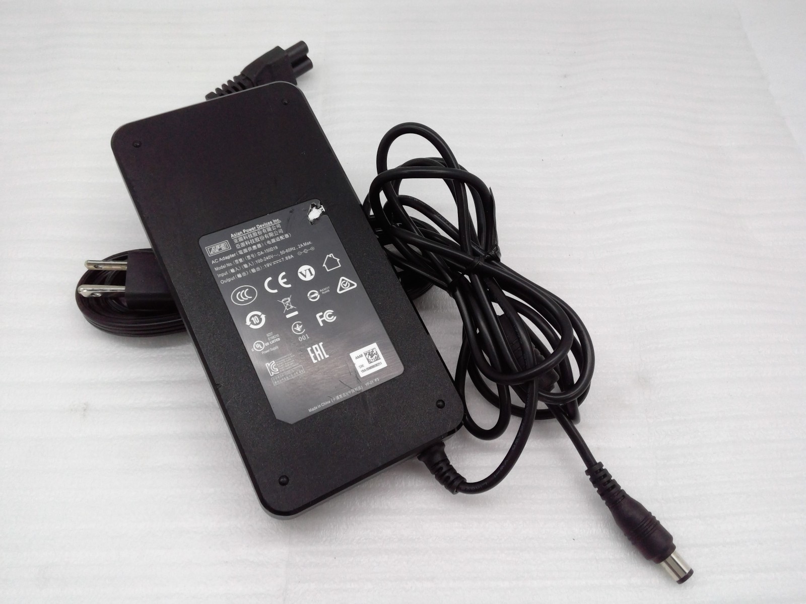Original APD DA-150D19 19V 7.89A 150W AC Adapter MSI Laptop Power Supply 7.5mm
