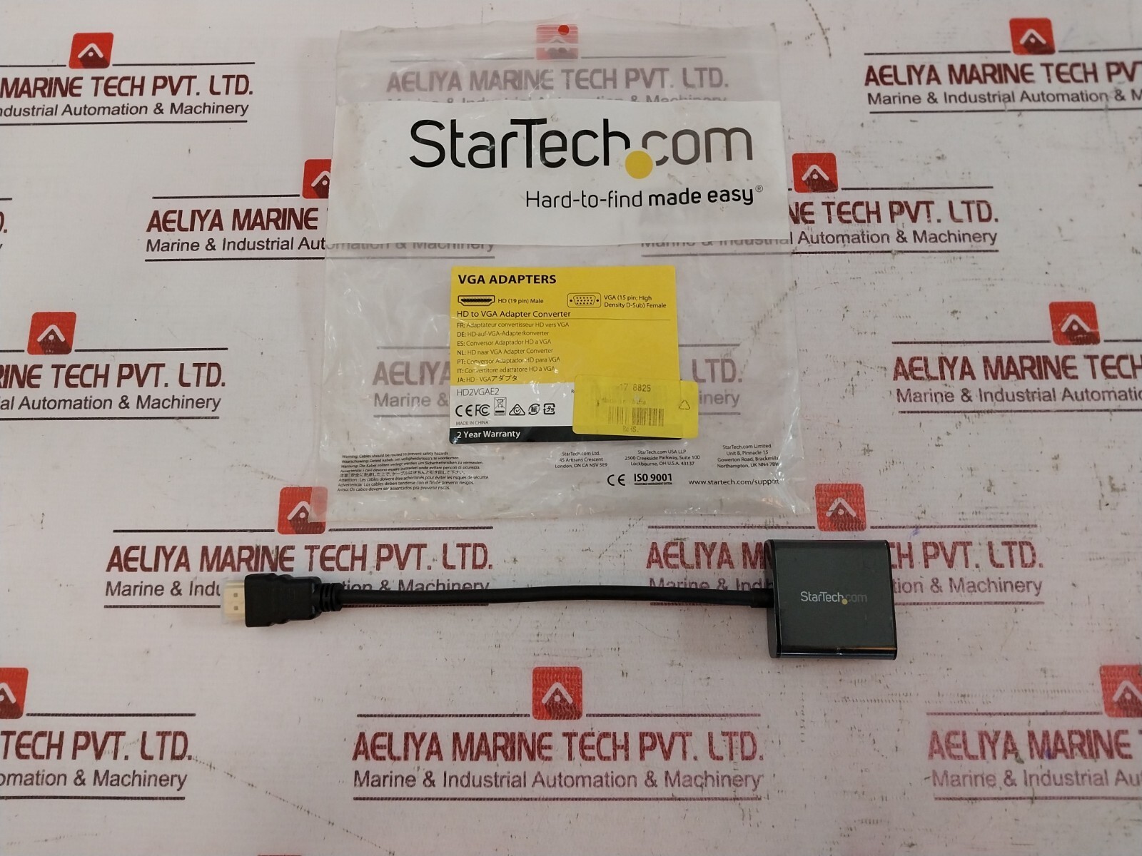 StarTech HD2VGAE2 HD to VGA Adapter Converter REV:2